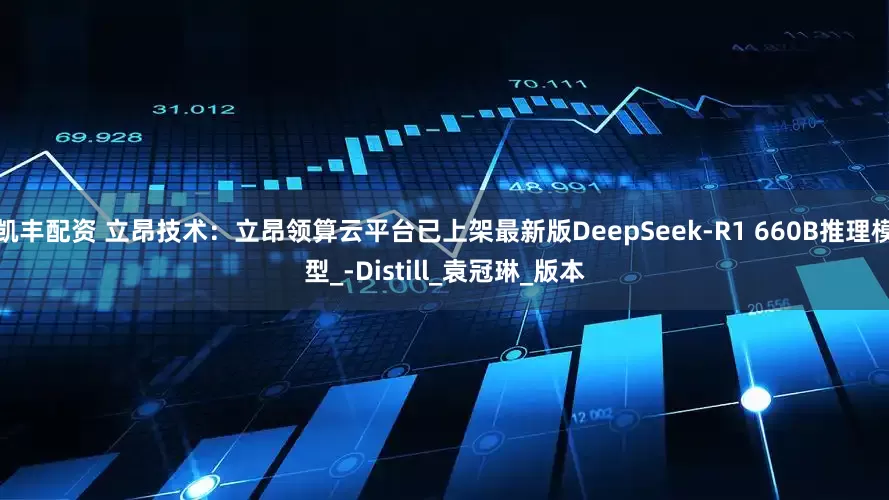 凯丰配资 立昂技术：立昂领算云平台已上架最新版DeepSeek-R1 660B推理模型_-Distill_袁冠琳_版本