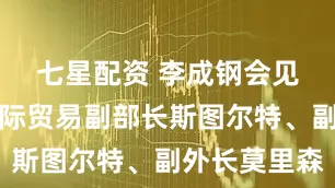 七星配资 李成钢会见加拿大国际贸易副部长斯图尔特、副外长莫里森